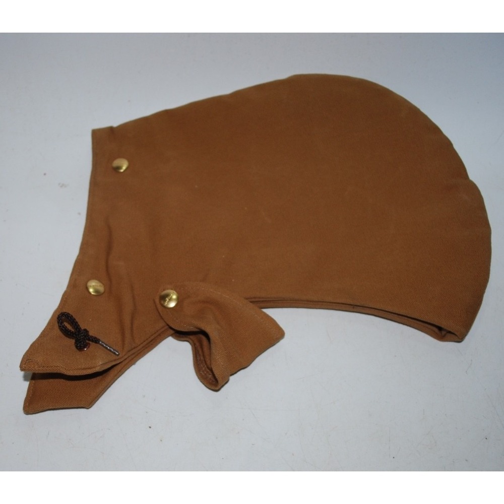 Vintage Carhartt Brown Duck Snap‑On Hood Blanket Lined USA Workwear
